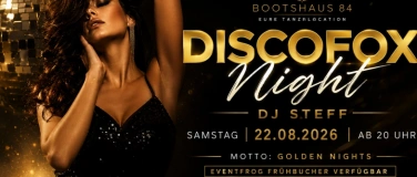 Event-Image for 'DISCOFOX NIGHT &ndash; Motto: GOLDEN NIGHTS'