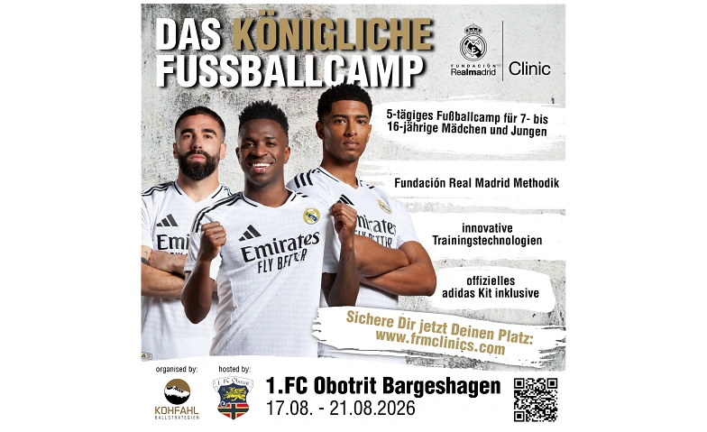 Fundación Real Madrid Fußballcamp Admannshagen-Bargeshagen