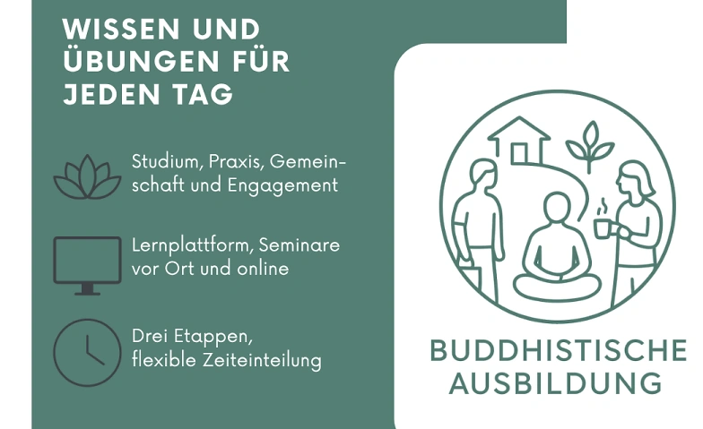 Kostenloser Infoabend zur Buddhistischen Ausbildung