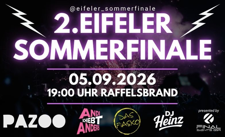 2. Eifeler Sommerfinale