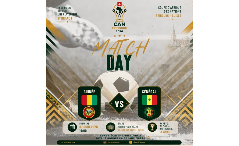 CAN Fribourg : Guin&eacute;e vs S&eacute;n&eacute;gal Tickets