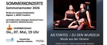 Event-Image for '&bdquo;Ad fontes (Zu den Wurzeln) &ndash; Gesang aus der Ukraine&ldquo;'