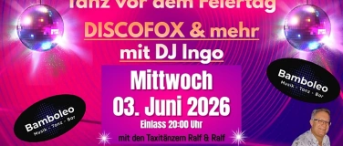 Event-Image for 'Tanz vor dem Feiertag im Bamboleo, 73037 G&ouml;ppingen'