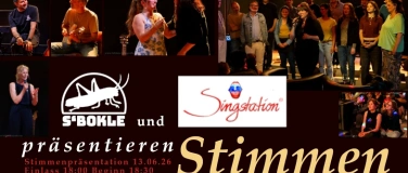 Event-Image for 'Stimmenpr&auml;sentation by Singstation'