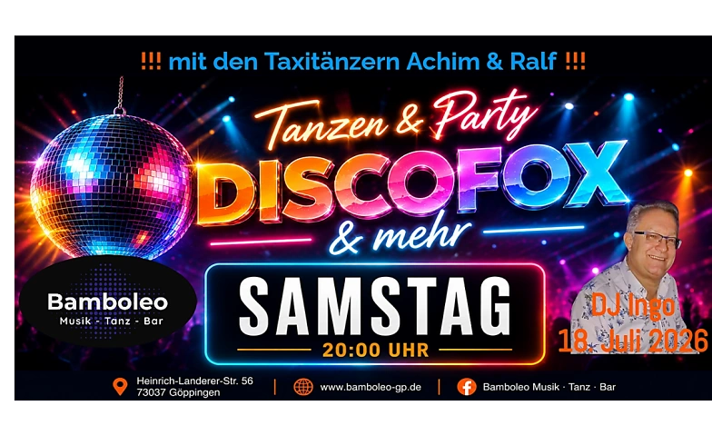 Tanzen & Party mit Discofox