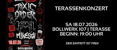 Event-Image for 'Terrassenkonzert mit Toxic Order, Jammin Jake und Mikesch'