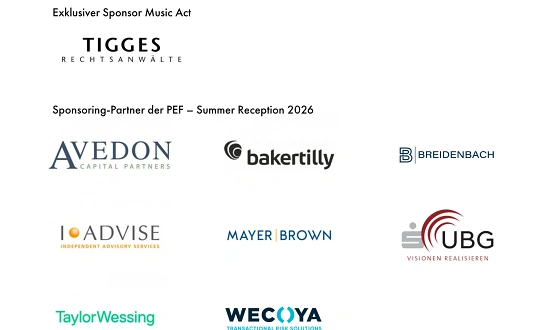 Sponsoring-Logo von PEF - Summer Reception 2026 Event