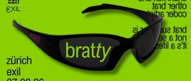 Event-Image for 'bratty • w/ charli xcx & other brat coded artists • z&uuml;rich'