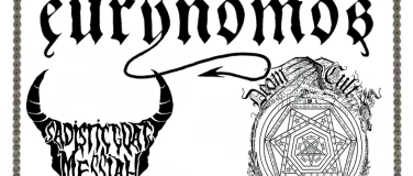 Event-Image for 'EURYNOMOS,  SADISTIC GOATMESSIAH,  DOOM CULT COMMANDO'