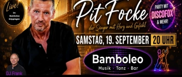 Event-Image for 'Pit Focke live im Bamboleo, 73037 G&ouml;ppingen'
