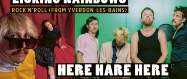 Event-Image for 'LICKING RAINBOWS & HERE HARE HERE'