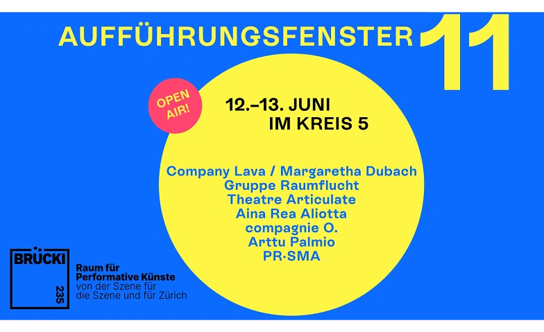 Event-Image for 'Br&uuml;cki Auff&uuml;hrungsfenster 11 &ndash;&nbsp;Tour #1'