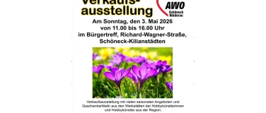 Event-Image for 'Hobbyk&uuml;nstler Verkaufsausstellung'