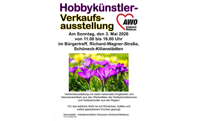Hobbykünstler Verkaufsausstellung
