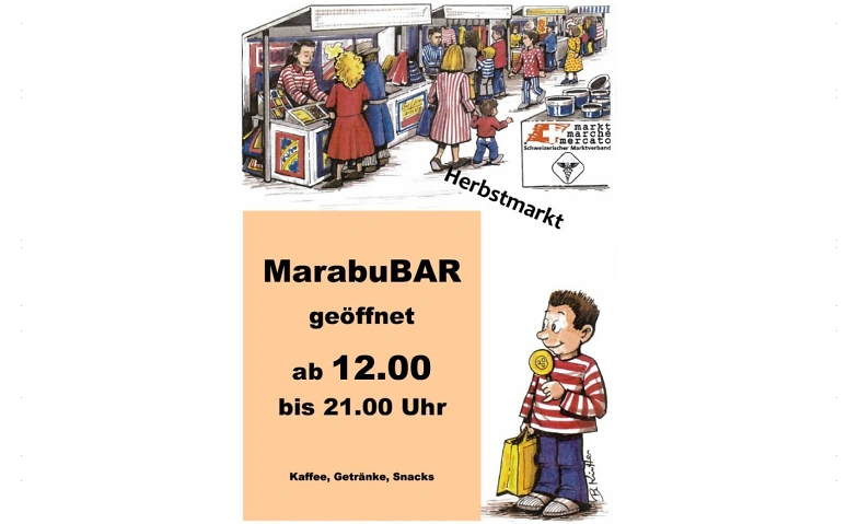 Marabu BAR am Herbstmarkt