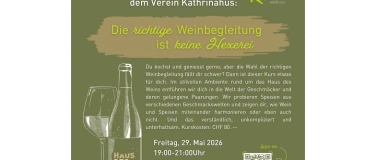 Event-Image for 'Kurs: die richtige Weinbegleitung ist keine Hexerei'