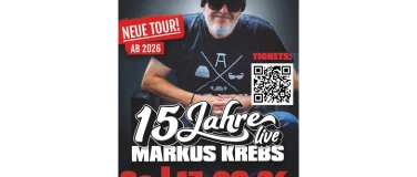 Event-Image for 'Markus Krebs 15 Jahre Markus Krebs - Das Beste ...'