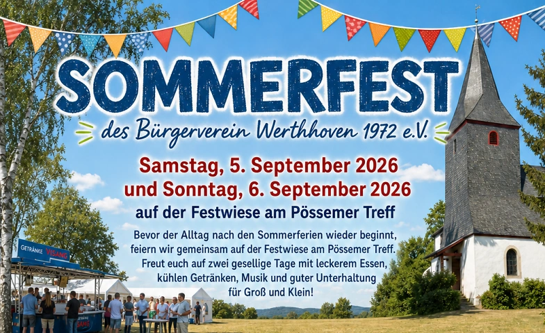 Event-Image for 'Sommerfest B&uuml;rgerverein Werthhoven'