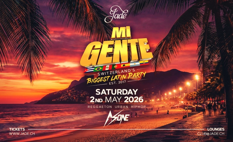 MI GENTE @JADE CLUB Z&Uuml;RICH Jade Club, Pelikanplatz null, 8001 Z&uuml;rich Billets