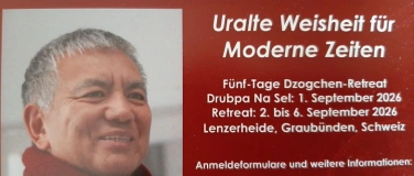 Event-Image for 'F&uuml;nf-Tage Dzogchen-Retreat'