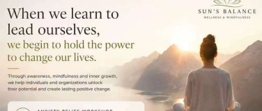 Event-Image for 'ANXIETY RELIEF WORKSHOP - MINDFULNESS MEDITATION'