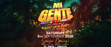 Event-Image for 'Mi GENTE @JADE CLUB Z&Uuml;RICH'