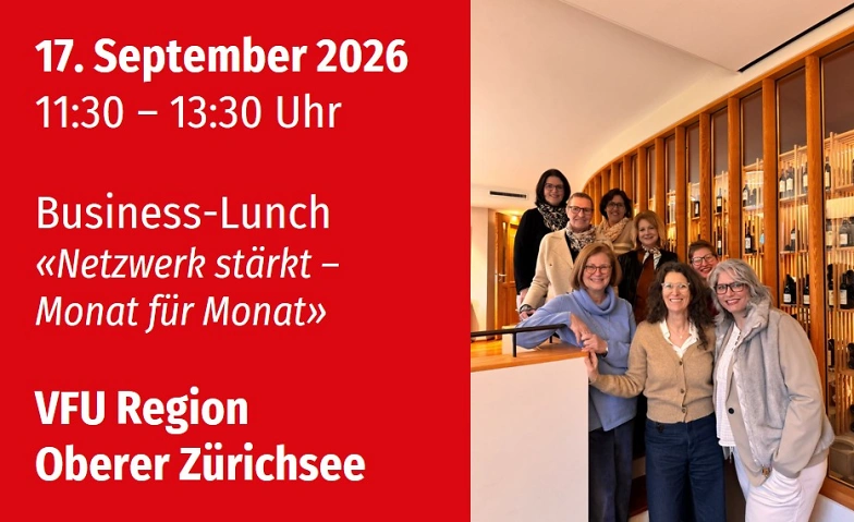 VFU Business-Lunch in Pfäffikon SZ, 17.09.2026
