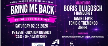 Event-Image for 'Bring Me Back - To The Good Old Times w/Boris Dlugosch'