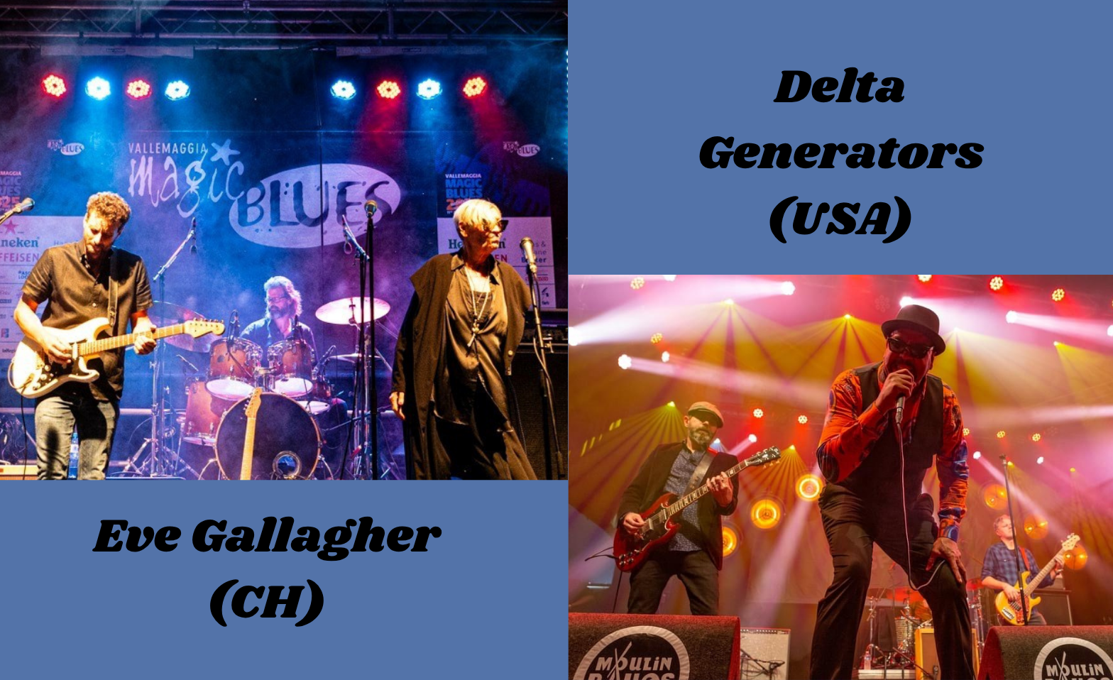 Eve Gallagher Band (CH) und Delta Generators (USA) Tickets