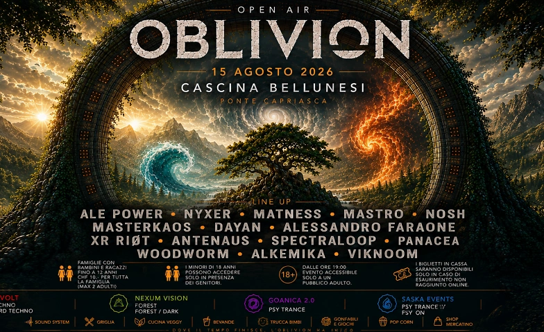 OBLIVION OPEN AIR - 15.08.2026