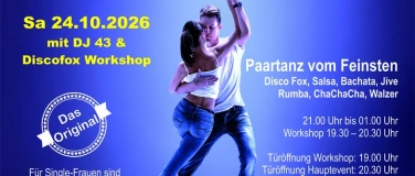 Event-Image for 'Fricktal tanzt - Paartanz vom Feinsten 24.10.26'