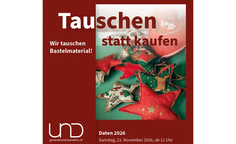Tauschen statt kaufen: Bastelmaterial