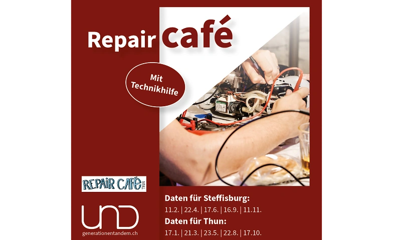 RepairCafé mit Technikhilfe