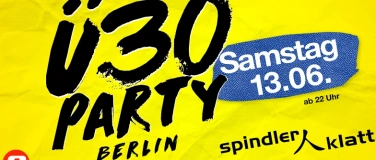Event-Image for '&Uuml;30 Party Berlin'