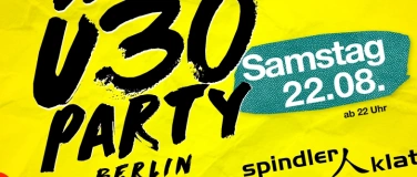 Event-Image for '&Uuml;30 BERLIN SOMMERPARTY &ndash; FEIERN DIREKT AN DER SPREE!'