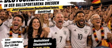 Event-Image for 'Public Viewing in der Dresden: Deutschland vs Elfenbeink&uuml;ste'