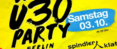 Event-Image for '&Uuml;30 PARTY BERLIN'