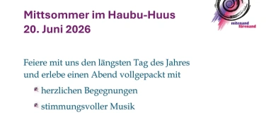 Event-Image for 'Mittsommer im Haubu-Huus'