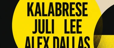Event-Image for 'PEACE CLUB: KALABRESE &nbsp;JULI LEE &nbsp;ALEX DALLAS'