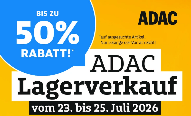 Event-Image for 'ADAC Lagerverkauf Dortmund - Bis zu 50% Rabatt'