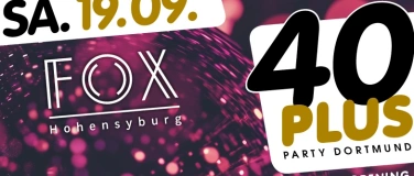 Event-Image for '40plus Party Dortmund &ndash; Grand Opening'
