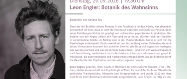 Event-Image for 'Leon Engler: Botanik des Wahnsinns'