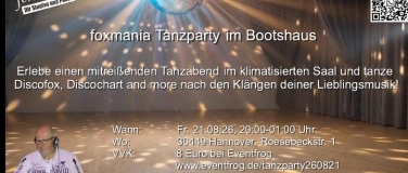 Event-Image for 'foxmania Tanzparty'