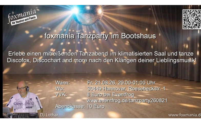 foxmania Tanzparty