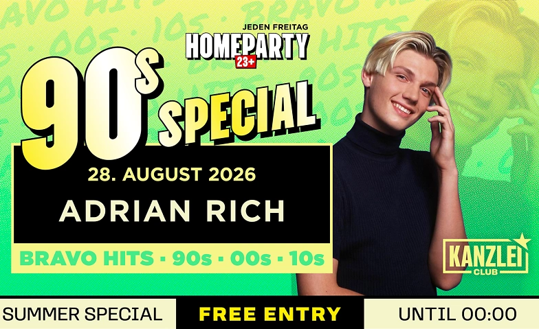 Homeparty 23+ - 90s special Tickets