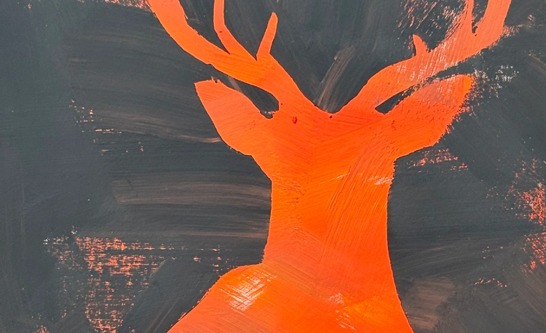 Event-Image for 'Offenes Atelier im September: Hirsch im Wald'