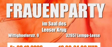 Event-Image for 'Tanzparty - nur f&uuml;r Frauen'