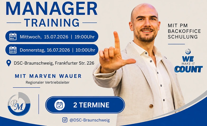 DSC Braunschweig - Manager Training 2026