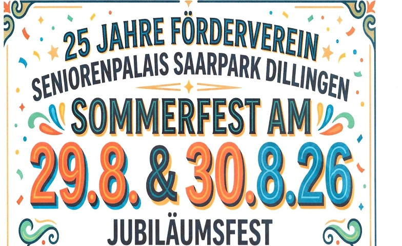 Event-Image for 'Sommerfest am Seniorenpalais Saarpark'