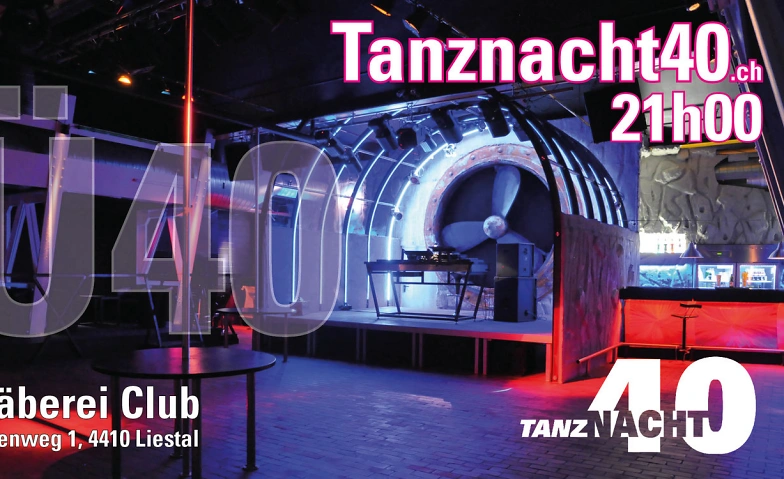 Event-Image for 'Tanznacht40 - W&Auml;BEREI'
